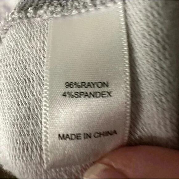 Koolaburra by UGG Baby Terry Tie-Dye Hooded Grey &  white oversized hippie - Picture 5 of 10